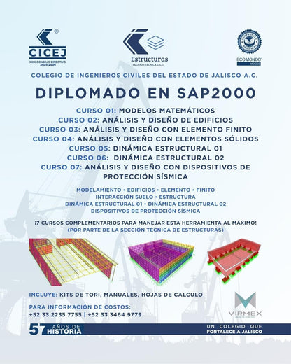 SAP2000 - Curso 03 - Análisis y diseño con elemento finito