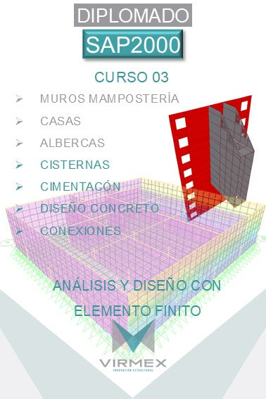 SAP2000 - Curso 03 - Análisis y diseño con elemento finito