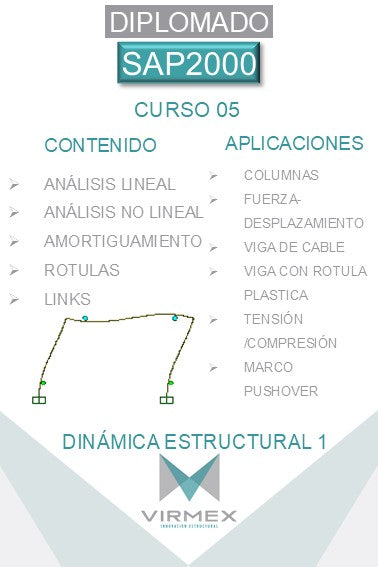 SAP2000 - CURSO 5 - Dinámica Estructural 01