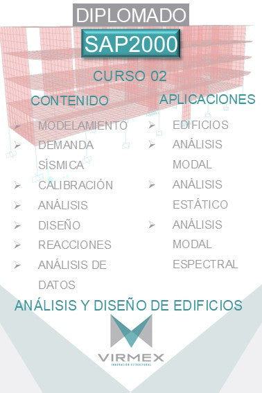 SAP2000 - Curso 02 - Análisis de edificios