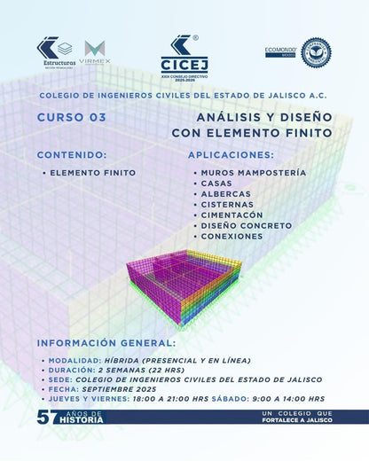 SAP2000 - Curso 03 - Análisis y diseño con elemento finito